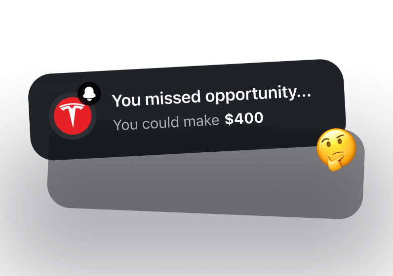 Worried to miss the next big trade?