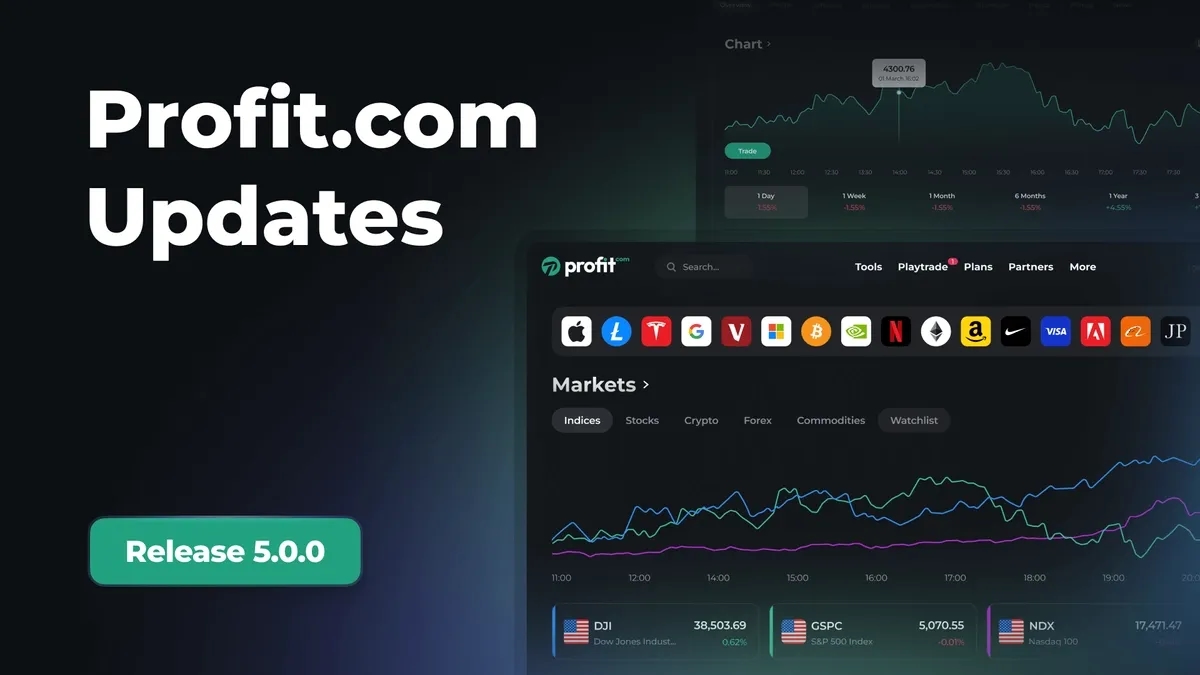 Public Terminal, New Navigation, New Discover, News and Ticker Pages